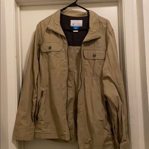 Columbia khaki jacket